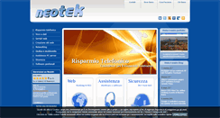 Desktop Screenshot of neotekonline.it